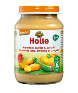 Holle bio bébiétel cukkini-sütőtök-burgonya 190 g