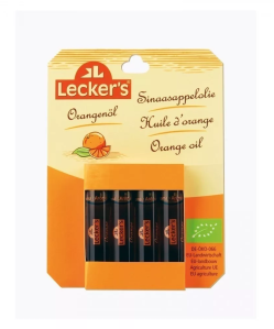 Leckers bio narancsolaj /étkezési/4x2 ml 8 ml