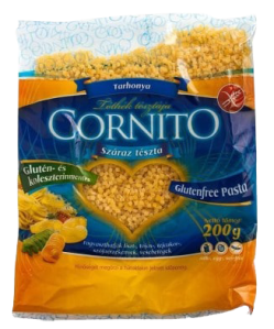 Cornito gluténmentes tészta tarhonya 200 g