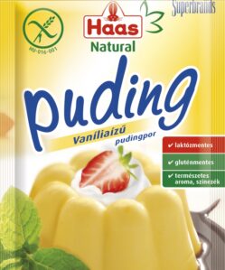 Haas natural pudingpor vanília 40 g