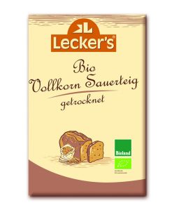 Leckers bio teljes kiőrlésű szárított kovász 30 g