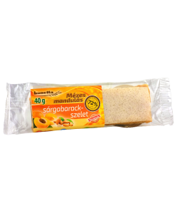Bonetta mézes mandulás sárgabarack szelet 40 g