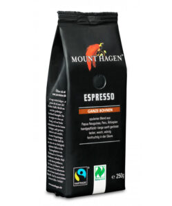 Mount Hagen bio szemes espresso kávé 250 g