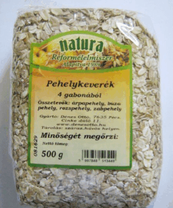 Natura pehelykeverék 4 gabonából 500 g