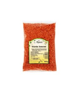 Natura vöröslencse 500 g