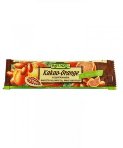 Rapunzel bio gyümölcsszelet kakaó-narancs 40 g