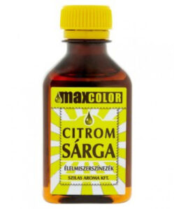 Szilas élelmiszerszínezék citromsárga 30 ml