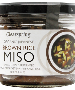 Clearspring bio miso barnarizsből üveges 300 g