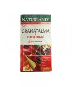 Naturland gyümölcstea gránátalma-csipke 20x2g 40 g