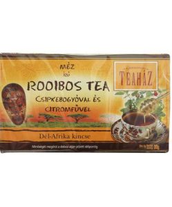 Teaház rooibos tea mézes mangó ízű csipkeb. és citromfűvel 20x1,5 g