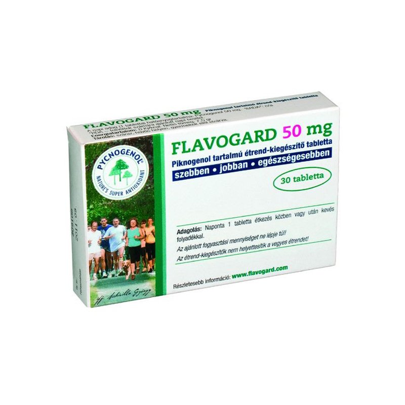 Flavogard 50 mg tabletta 30 db