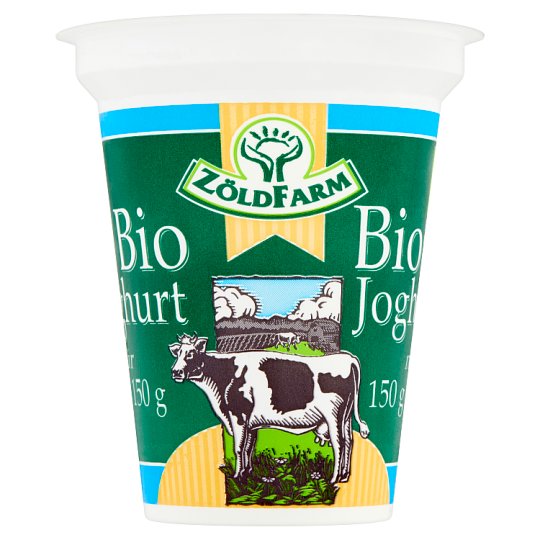 Zöldfarm bio joghurt natúr 150 g