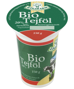 Zöldfarm Bio tejföl 20% 150g