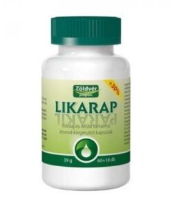 Zöldvér likarap kapszula 60+18db 78 db