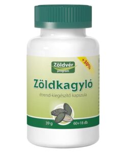 Zöldvér zöldkagyló kapszula 60+18db 78 db