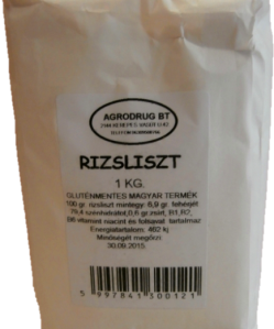 Agrodrug rizsliszt 1000 g