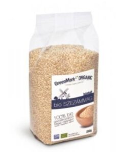 Greenmark bio szezámmag hántolatlan 250 g