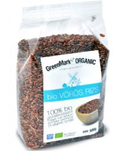 Greenmark bio vörös rizs 500 g
