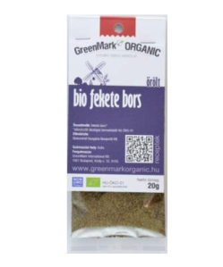 Greenmark bio fekete bors őrölt 20 g