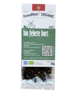 Greenmark bio fekete bors egész 20 g