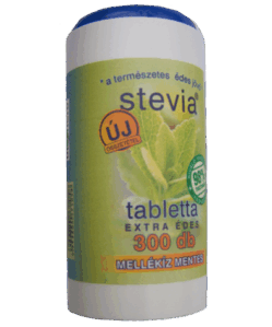 Stevia tabletta mellékíz mentes 300 db