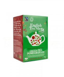 English Tea Shop bio zöld tea gránátalma 20x1,5g 30 g