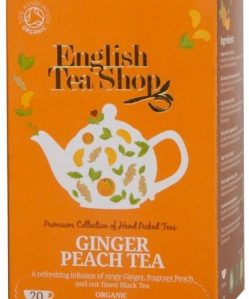 English Tea Shop bio gyömbéres barack tea 20x2g 40 g