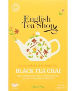 English Tea Shop bio fekete tea chai 20x2g 40 g