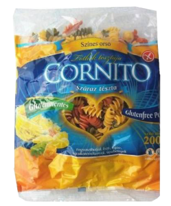 Cornito gluténmentes tészta színes orsó 200 g