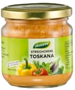Dennree bio pástétom toscana 180 g