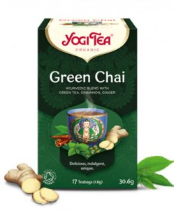 Yogi bio tea zöld chai 17x1,8g 31 g