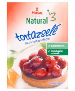 Haas natural tortazselépor piros 11 g
