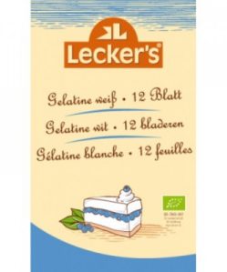 Leckers bio zselatinlap állati eredetű 12 db