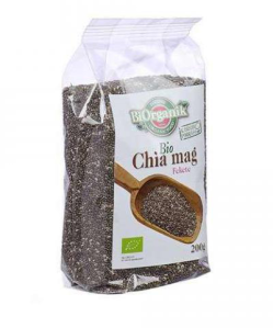 Biorganik bio chia mag fekete 200 g