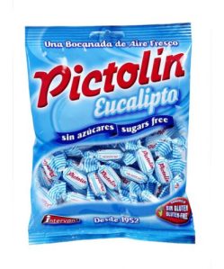 Pictolin cukorka eucalyptus,édesítővel 65 g