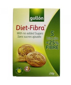 Gullón keksz rostdús fibra 250 g
