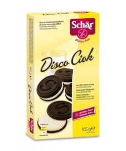 Schär gluténmentes keksz disco ciok kakaós 165 g