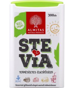 Almitas stevia tabletta 300 db