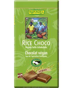 Rapunzel bio rizsitalos csokoládé vegán 100 g