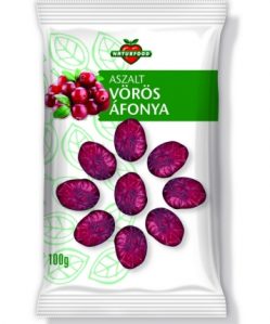 Naturfood aszalt vörös áfonya 100 g