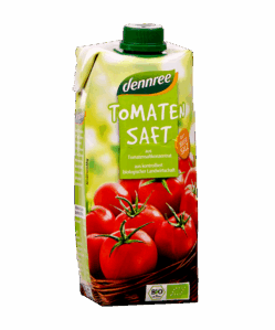 Dennree bio paradicsomlé 500 ml