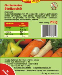 Mester Család gluténmentes ételízesítő 250 g