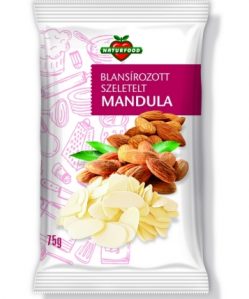 Naturfood szeletelt mandula 75 g