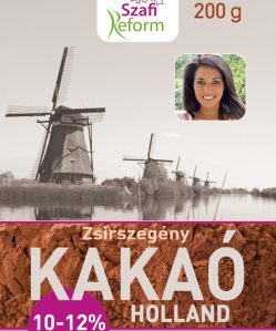 Szafi Fitt zsírszegény holland kakaó 20-22% 200 g