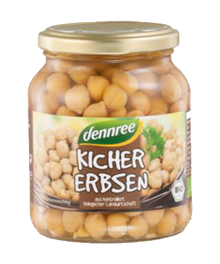 Dennree bio csicseriborsó 370 ml