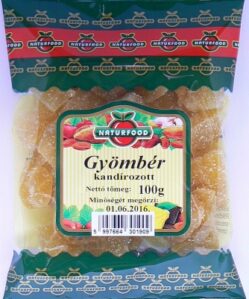 Naturfood kandírozott gyömbér 100 g