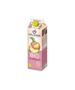 Höllinger bio őszibarack nektár 50% 1000 ml