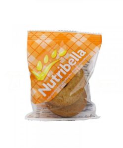 Nutribella teljes kiőrlésű keksz sárgabarack alma öntettel 50 g