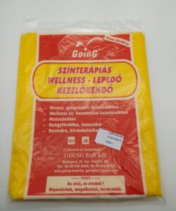 Going színterápiás wellness lepedő sárga 1 db