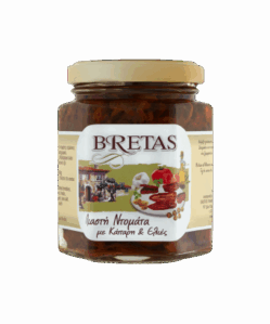Bretas szárított paradicsom olajbogyóval és kapribogyóval 190 ml